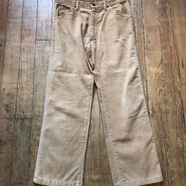 1970s Corduroy Pants 32 