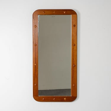 Danish Modern Teak Mirror - (324-142.5) 