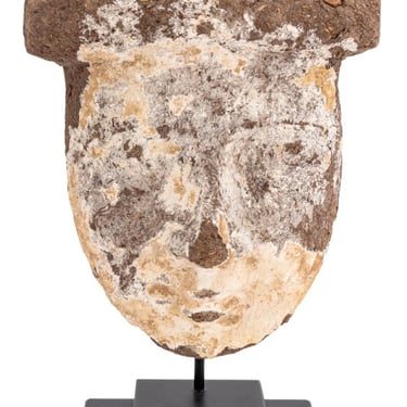 Egyptian Painted Sarcophagus Mask