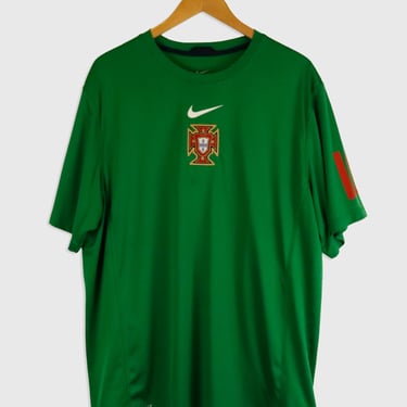 Vintage Nike Dri-Fit Portugal Jersey Sz 2XL