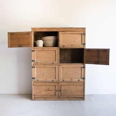 Pine Pantry Cabinet