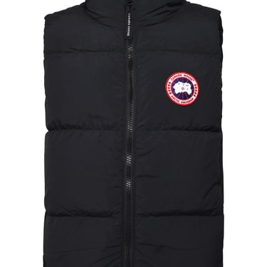 Canada Goose Lawrence Vest In Black Polyamide Man