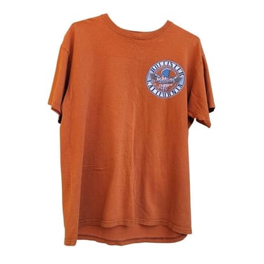 Hollister California 2014 Rally Shirt Orange Birthplace Lg American Biker C4/13 