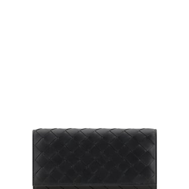 Bottega Veneta Women Leather Wallet Intrecciato