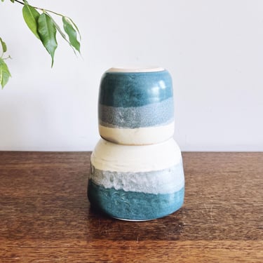 Vintage Bedside Table Ceramic Water Carafe 