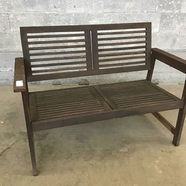 Wood Garden Bench (Seattle)