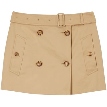 Burberry Women Cotton Mini Skirt