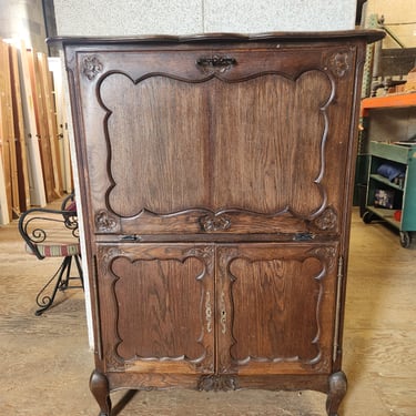 Converted Vintage Secretary Desk 39.25