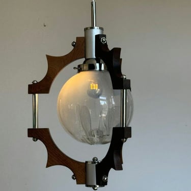 A beautiful original retro ceiling lamp from Murano / 70s / mid century / Italian pendant lamp/ retro 