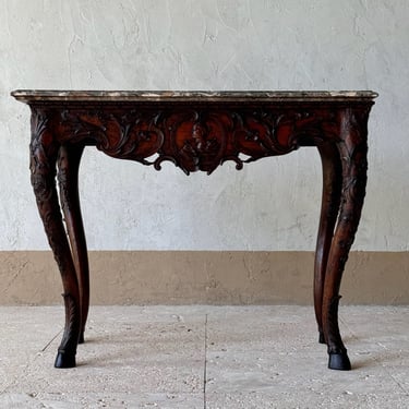 18th C. Belgian Oak Console Table