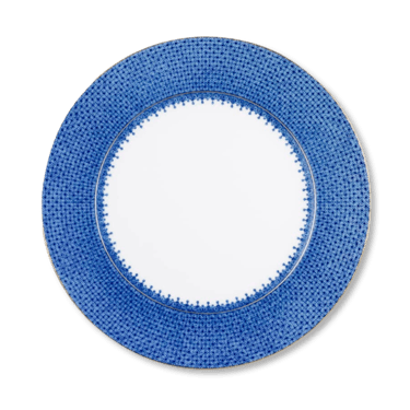 Lace Charger Plate | Blue