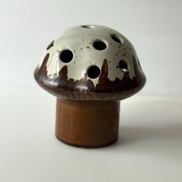 1970’s Mushroom Tea Light Candle Holder 