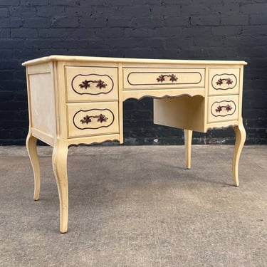 Vintage French Provincial Style Painted Writing Desk, c.1960’s 