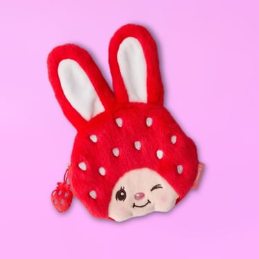 Monchhichi Coin Purse - Strawberry Girl