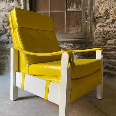 Mid century lounge chair Danish modern arm chair modern recliner 
