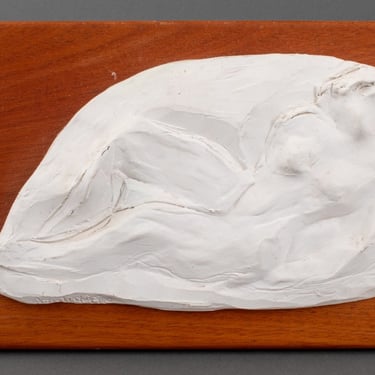 Joan Shapiro Reclining Nude Woman Sculpture
