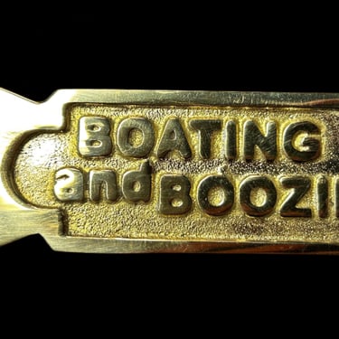 Boating and Boozing Bottle Opener