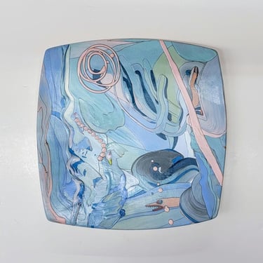 Artist Joe Monk Ceramic Plate 