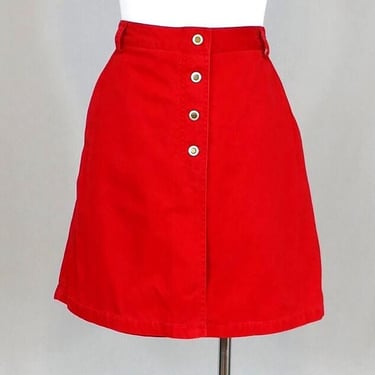 90s Red Skort Shorts - 29