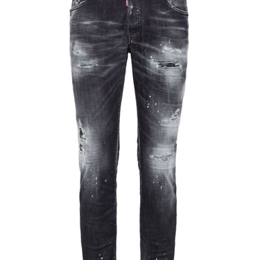 Dsquared Men Jeans With A Lived-In Effect