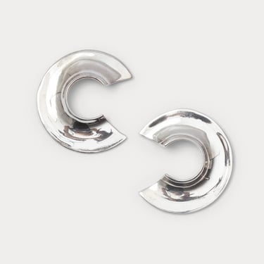 Rail Earrings - Silver