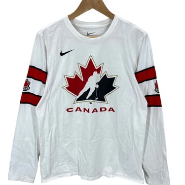 Team Canada Hockey Nike Long Sleeve T-Shirt Medium