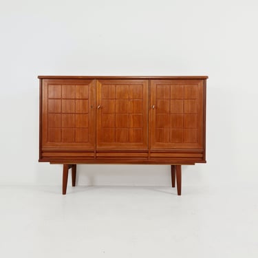 Mid-Century Modern Norwegian highboard, Sideboard for Sörheim MöbelFabrik Nesttun, 1960s 