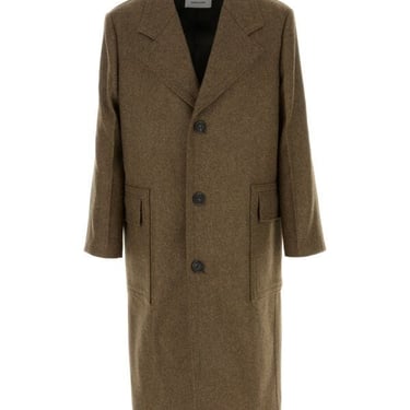 Salvatore Ferragamo Men Military Coat