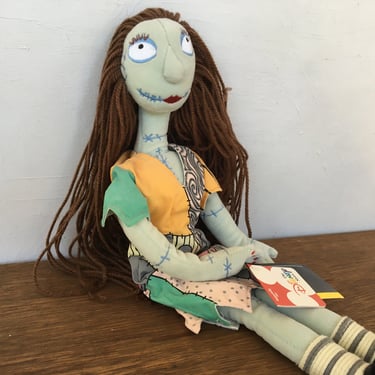 90's Vintage Sally Doll From Nightmare Before Christmas,  The Disney Store,  Jack Skellington Girlfriend, Tim Burton, 
