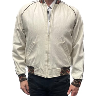 MILLER OUTWEAR Jacket, Vintage Fleece-Lined Jacket, Vintage Jacket, Brown and White Jacket, Vintage Jacket Made in USA, Winter Jacket 
