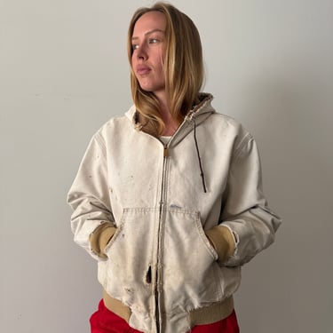 Thrashed Carhartt Hooded Jacket