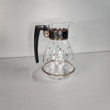 Vintage Pyrex Silex Starlight Glass Coffee Pot 