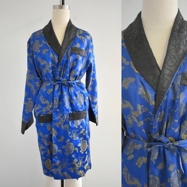 Vintage Chinese Brocade Robe 