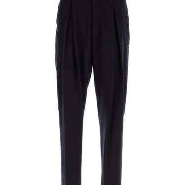 Giorgio Armani Men Midnight Blue Wool Pant