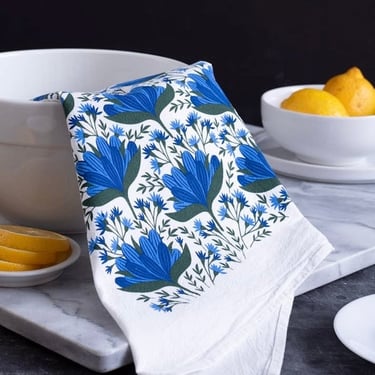 Hazelmade | Kitchen Towel Blue Gentian