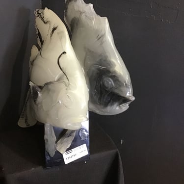 Large Quartz Fish Statue (Seattle)