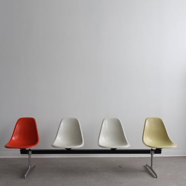 Tandem Bench by Charles and Ray Eames for Herman Miller