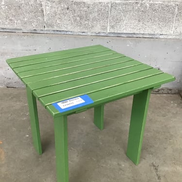 Slatted Side Table (Seattle)