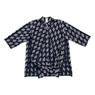 1980s Issey Miyake Jacquard Shirt