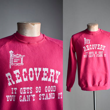 Vintage 80s Recovery Sweatshirt 