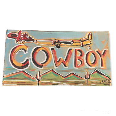 TBN Cowboy Original Painting