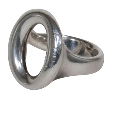 Tiffany &amp; Co. - Silver Open Circle Ring Sz 5