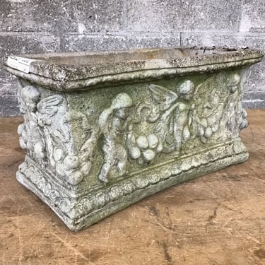 Small Cast Concrete Planter (Seattle)