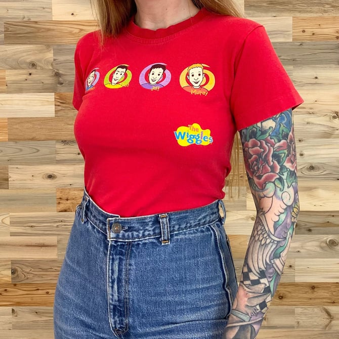 90's The Wiggles Vintage Tee Shirt 