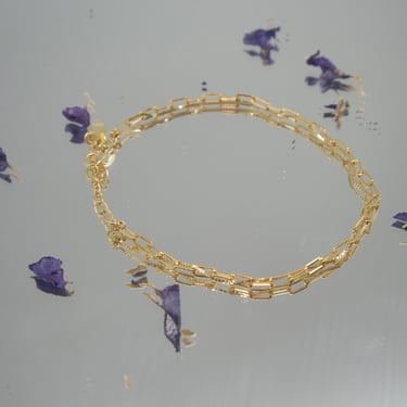 Connect Bracelet | Polish Gold