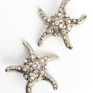 Iridescent Starfish Earrings