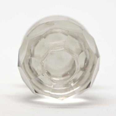 Vintage Glass Faceted Stopper