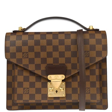 Louis Vuitton Damier Monceau 28 Business Handbag N48088