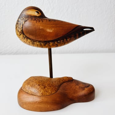 Carved Wood Bird