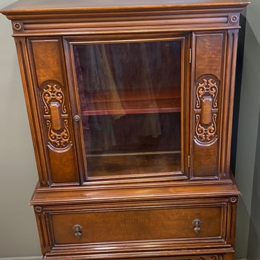 Scarlet - Vintage Hutch | Bookcase 